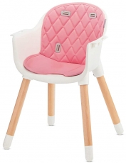 Дитячий стільчик для годування Kinderkraft Sienna Pink